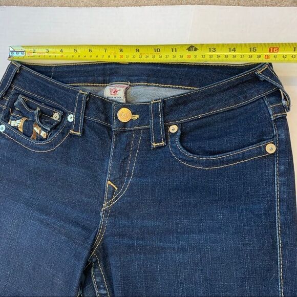 True religion boot cut jeans gold sequin pocket - Picture 8 of 12